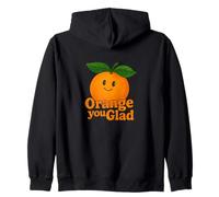 Orange You Glad It's a Sweet Retro Sunshine Kind of Day Sweat à Capuche
