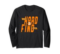 Orange You Know Where I Be. Graphique orange Manche Longue