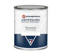 Orangemarine Antifouling Matrice Érodable Essential Peinture Antisalissures pour Coque Bateau - Protection Saisonnière Zones Faible à Moyenne - 750 ML (Navy)