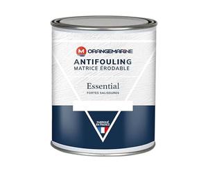 Orangemarine Antifouling Matrice Érodable Essential Peinture Antisalissures pour Coque Bateau - Protection Saisonnière Zones Faible à Moyenne - 750 ML (Navy)