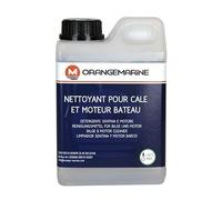 Orangemarine Nettoyant Cale & Moteur Bateau 1 L - Dégraissant Puissant sans Solvants Chlorés | Élimine Graisses, Huiles & Cambouis | Usage Froid