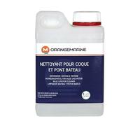 Orangemarine Nettoyant Coque & Pont Bateau 1 L - Solution Puissante & Économique pour Polyester, Peinture & Skaï | Biodégradable & Peu Moussant | Dégraissant Ultra Efficace