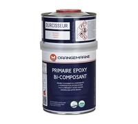 Orangemarine Primaire Époxy Bi-Composant - Base Anticorrosion & Accroche Parfaite pour Antifouling et Peinture Marine | Adhérence Excellente sur Polyester, Aluminium & Acier - 750 ml