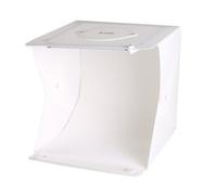 Orangemonkie Foldio2 Plus tente de studio LED 38x38x38 cm pliable avec éclairage LED intégré et fonds magnétiques