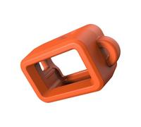 Oranges Étui de protection étanche pour Action3/4/5pro avec couverture facile accessoires pour appareil photo Orange Float flottabilité Coque de protection