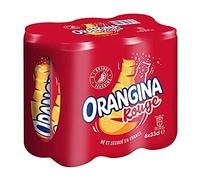 Orangina Boisson Gazeuse Rouge Orange Sanguine, 6 x 33cl