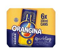 Orangina Lot de 6 boissons pétillantes pour fruits 330 ml