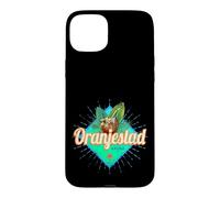 Oranjestad Aruba Retro Vacances Vintage Souvenir Caraïbes Coque pour iPhone 15 Plus