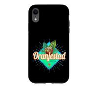 Oranjestad Aruba Retro Vacances Vintage Souvenir Caraïbes Coque pour iPhone XR