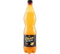 Oransoda Lot de 12 bouteilles en PET 1 l Campari Orange Soda Limonade italienne