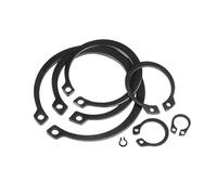 ORANXIN Circlips pour Arbre C-Clip 65 Acier au manganèse Anneau élastique Palier Externe Clip Anneau de retenue Outils ￠130 (1 Pcs)