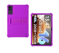 ORANXIN Coque pour TABWEE T60 Pro Tablette 13.4 Pouce Libération 2025 Souple Silicone Antichoc Réglable Support Coque Caoutchouc Protection Housse Etuis