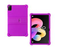 ORANXIN Coque pour TCL Tab 10L Gen4 Tablette 10.1 Pouce Modèle 8483A Souple Silicone Antichoc Réglable Support Coque Caoutchouc Couverture complète Protection Housse Etuis