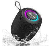 oraolo Mini Enceinte Bluetooth Portable, étanche IPX7,Haut Parleur sans Fil 15W Bluetooth 5.3 Enceintes Puissant avec Appairage TWS Support Carte TF, pour Soirées Plage Randonnées Voyage