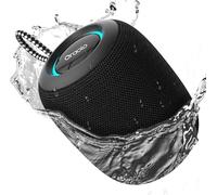 oraolo Mini haut-parleur Bluetooth, étanche IPX7 15 W, 30 heures de lecture, lumière LED, BT5.4, prend en charge TWS, petits haut-parleurs sans fil pour extérieur/camping/fête