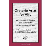 Oratorio Arias For Alto