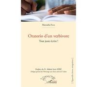 Oratorio d'un verbivore Marouba Fall (Auteur)