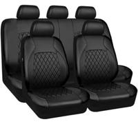 ORAWLE Ensemble complet de housses de siège de voiture universelles pour Chevrolet Lacetti Aveo Cruze Captiva Cavalir Malibu Orlando Alero Epic Trax Lova RV Spark Accessoires de voiture : noir