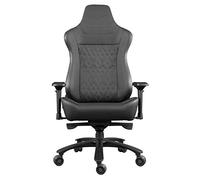ORAXEAT - Siège Gamer XL800 - Coussin de Tête + Coussin Lombaire Mousse à Mémoire de Forme - Similicuir Microperforé - Réglages Personnalisables - Poids Max 200 kg - Garanti 10 Ans - Noir/Gris