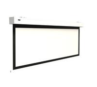 Oray SQUAR' HC - Écran de projection - montable au plafond, montable sur mur - motorisé - 118" (300 cm) - 16:9 - blanc mat avec cadrage noir - blanc époxy