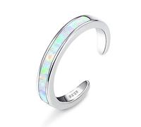 ORAZIO 925 Argent Sterling Bague Orteil Pour Femmes Flèche d'infini Nœud Celtique Vintage Fleur de Marguerite Stylish Bague Pied réglables Bijoux de Pieds pour la Plage d'été Bagues d'orteil 3