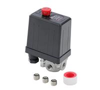 ORAZIO Pressostat de Compresseur d'Air G1/4" 220V 16A 3 Port Monophasé pour Vanne de Commande de Pompe de Compresseur d'Air SP24113004