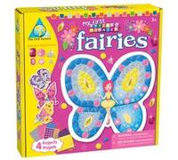 Orb Factory Loisir Créatif My First Sticky Mosaics Fées Multicolore G