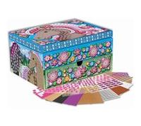 Orb Factory Loisir Créatif Sticky Mosaics Enchanted Horses Jewelry Box G