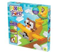Orb Factory ORB73565 - Loisirs Créatifs - Personnage Pixel 3D à Construire - Aviateur Hibou - Pixelpops G