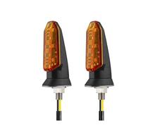 ORBANA Clignotants Lumières 1/2PCS Clignotants Super Lumineux Moto Moto Lampe Ambre Clignotants Indicateurs Lumière Universelle