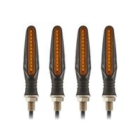 ORBANA Clignotants Lumières E11 Clignotants De Moto Relais Intégré 335SMD Clignotant Indicateur Clignotant Lumière Clignotante Universelle M10
