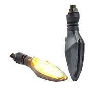 ORBANA Clignotants Lumières Feu De Signalisation De Moto 2 Pièces 12 V Jaune Super Lumineux Feu De Direction À Économie D'énergie Lumière Décorative