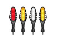 ORBANA Clignotants Lumières Feux Clignotants de Moto Indicateurs directionnels Clignotant Feu arrière Feu Stop Feu Stop IP67 12V