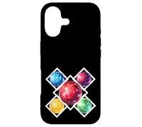 Orbe Cristal Mystique Galaxie Design Coloré Coque pour iPhone 17
