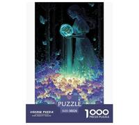 Orbe Lumineuse Puzzles 1000 Pièces Jeu De Défi Jouet Adultes Et Plus De 12 Ans Jeu De Puzzle Défi Éducatif Stimulation Cérébrale Cadeau Décoration Maison 38x26cm/1000pcs