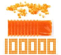 Orbeez AUEJACKY 100000PCS Perles D'eau, Perle D'eau, Convient Aux Plantes, Fleurs, Plantes En Pot, Décorations De Noël, Compositions Florales, Décorations. (orange)