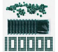 Orbeez AUEJACKY 100000PCS Perles d'eau, Perle d'eau, Convient Aux Plantes, Fleurs, Plantes en Pot, Décorations De Noël, Compositions Florales, Décorations. (Vert)