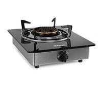 Orbegozo Cuisinière à gaz FO1720 – 1 brûleur avec four – Argenté
