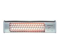 Orbegozo BB 5000, Quartz, Verre quartz, Mur, Argent, 1200 W, 600 W