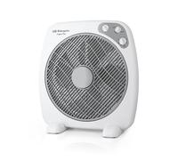 Orbegozo Ventilateur Box Fan BF 0140 – 40 cm, 3 vitesses, minuterie, poignée, 60 W, noir