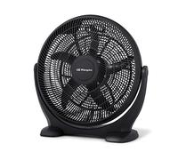 Orbegozo BF 0150 - Ventilateur de sol de style industriel, 3 vitesses de ventilation, inclinaison réglable, diamètre de 50 cm et puissance de 80 W