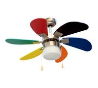 Orbegozo CC 65085 Ventilador Techo Infantil Con Luz 55W