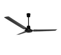 Orbegozo CF 107142 - Ventilateur de plafond, télécommande murale, silencieux, 3 pales métalliques, 142 cm de diamètre, puissance de 70 W, 8435568401372