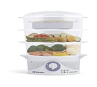 Orbegozo Cuiseur vapeur électrique CO 4015 – 3 récipients (riz), sans BPA, minuterie 60 min, 800 W