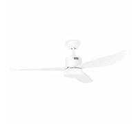 Orbegozo CP 103132 8435568401334- Ventilateur de plafond avec lumière LED, 3 vitesses de ventilation, télécommande, silencieux, minuterie, 3 pales, diamètre 132 cm, puissance 60 W