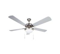 Orbegozo CP 83132 Ventilateur de plafond avec lumière - Silencieux et efficace - 5 pales réversibl