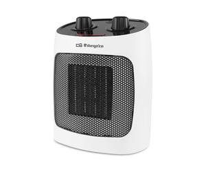 Orbegozo CR 5031 Chauffage Céramique Compact - Puissance 2000W - Élément Chauffant Céramique PTC - 3 Modes de Fonctionnement - Protection Anti-Basculement et Surchauffe - Poignée de Transport