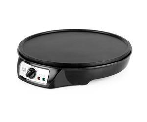 Orbegozo Crêpière CM-30 Crêpière Polyvalente et Facile à Utiliser - Surface Antiadhésive - Température Réglable - Voyants lumineux - Pieds Antidérapants et Accessoires Inclus