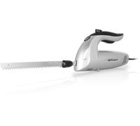 Couteau électrique silencieux Orbegozo CU 3800 - Lames en acier inoxydable - Interrupteur de sécurité - Comprend une lame supplémentaire pour les aliments surgelés Puissance 150 W G