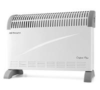 Orbegozo CV 2300 B Convecteur, 3 niveaux de puissance, protection contre la surchauffe, thermostat réglable, poignées de transport, 2000 W, 1 litre, 44 décibels, blanc [Classe énergétique A+]